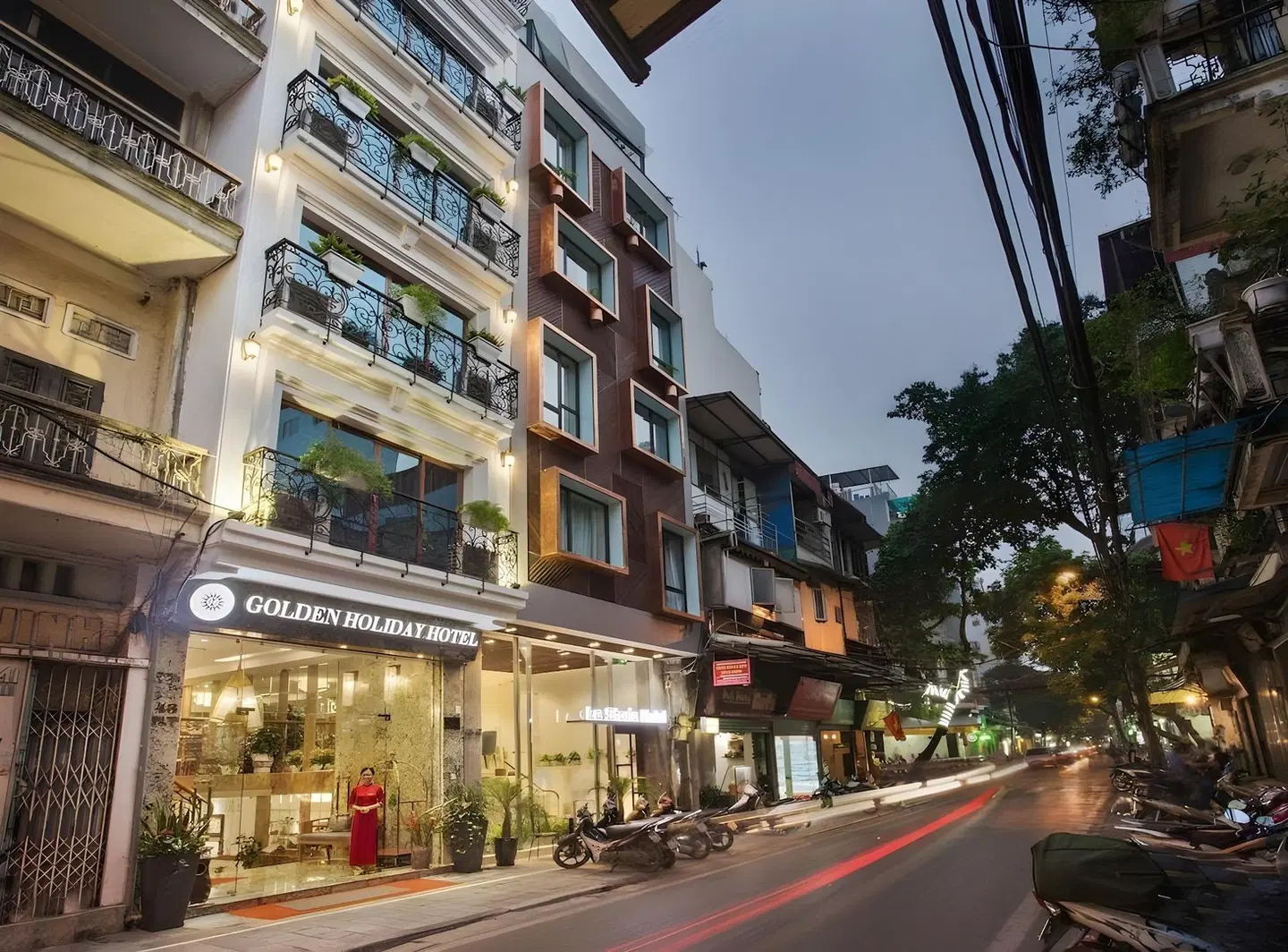 Hanoi Holiday Gold Hotel EXTERIOR