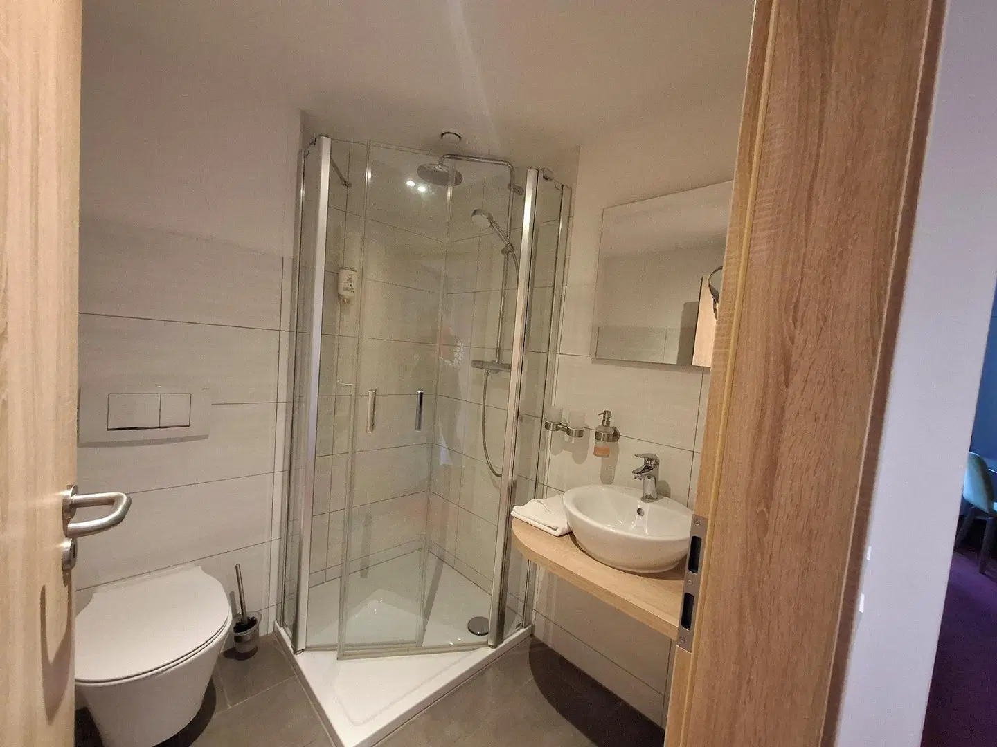 Hotel Bike & Hike Badezimmer