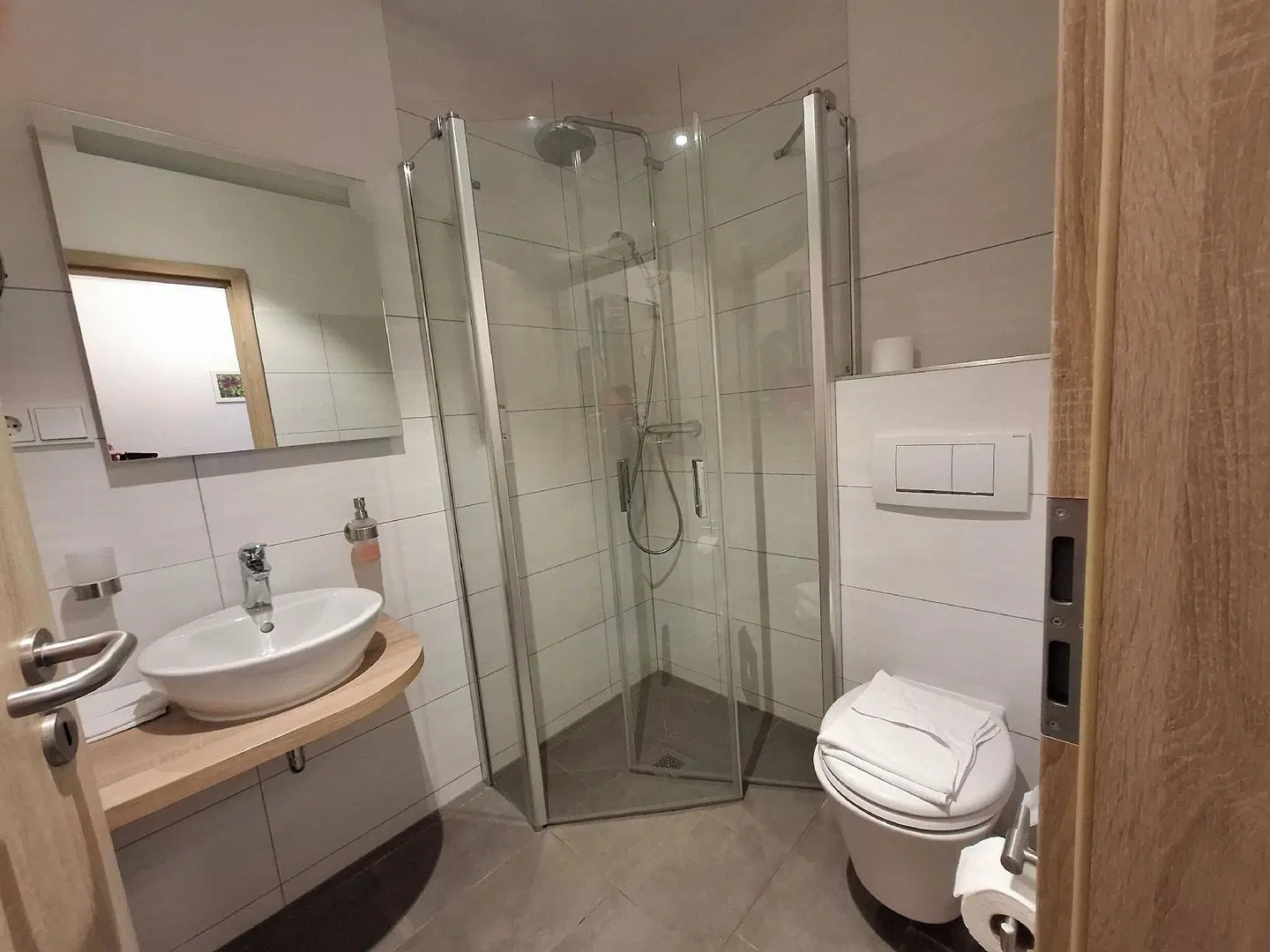 Hotel Bike & Hike Badezimmer