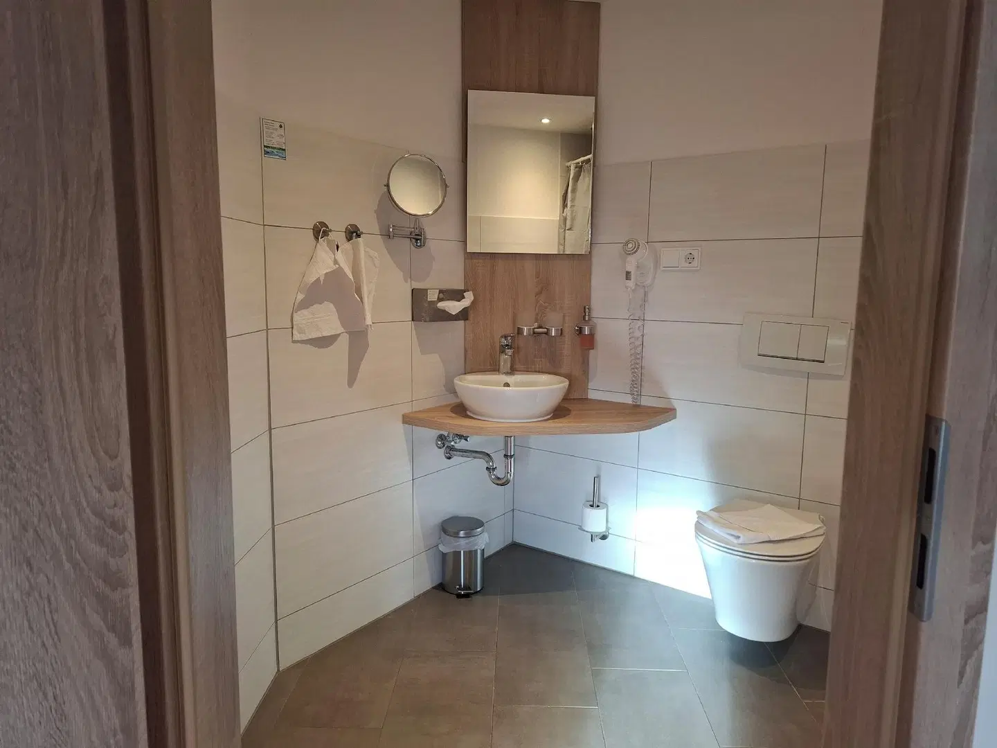 Hotel Bike & Hike Badezimmer