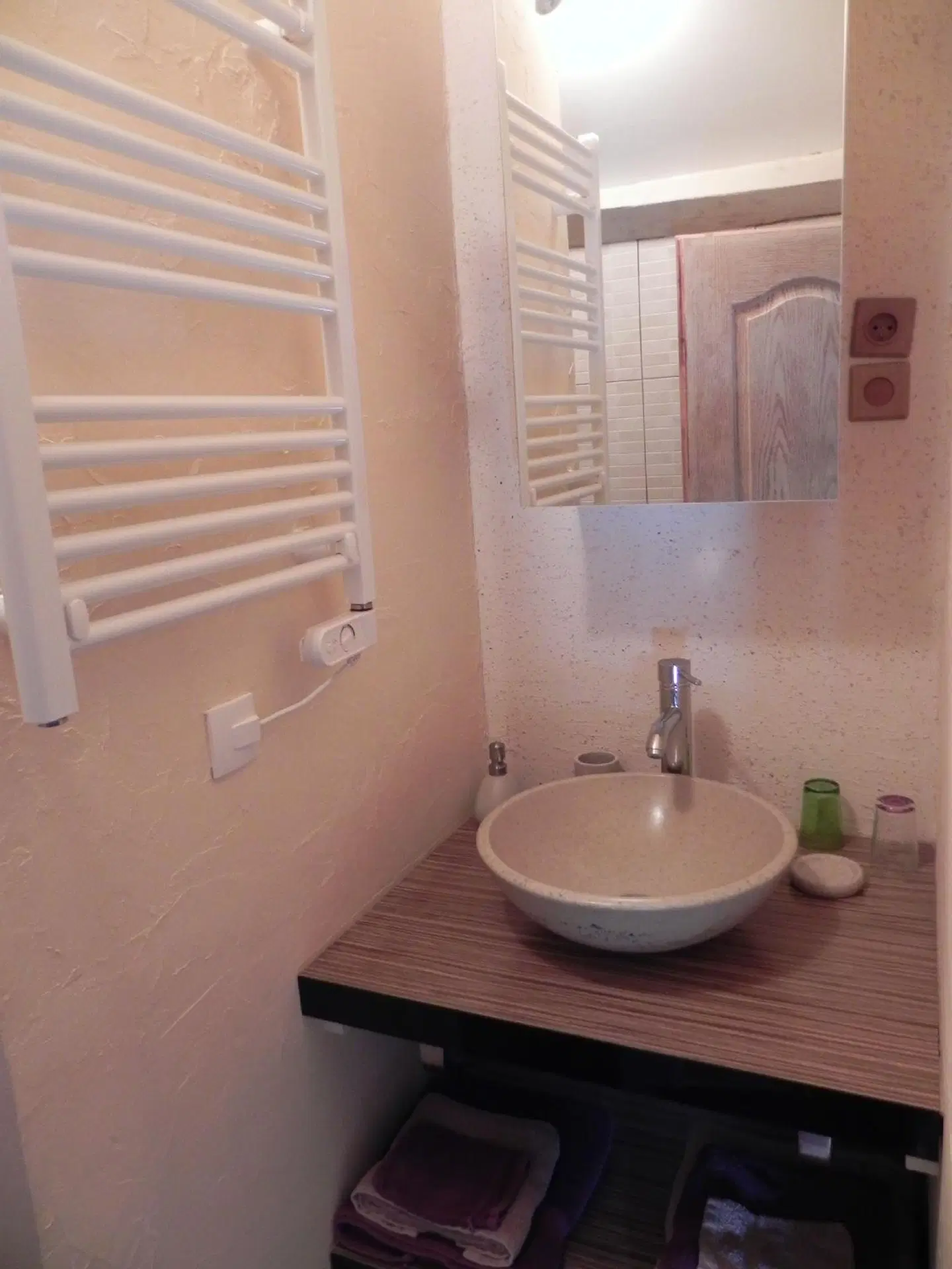 Aux Mésanges Badezimmer