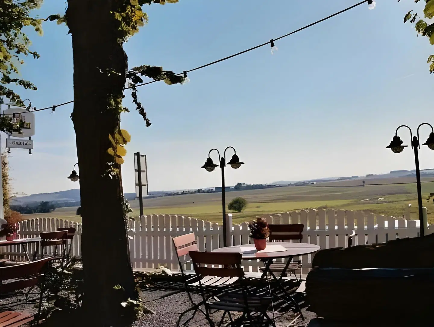 Landhaus Heidehof Terrasse