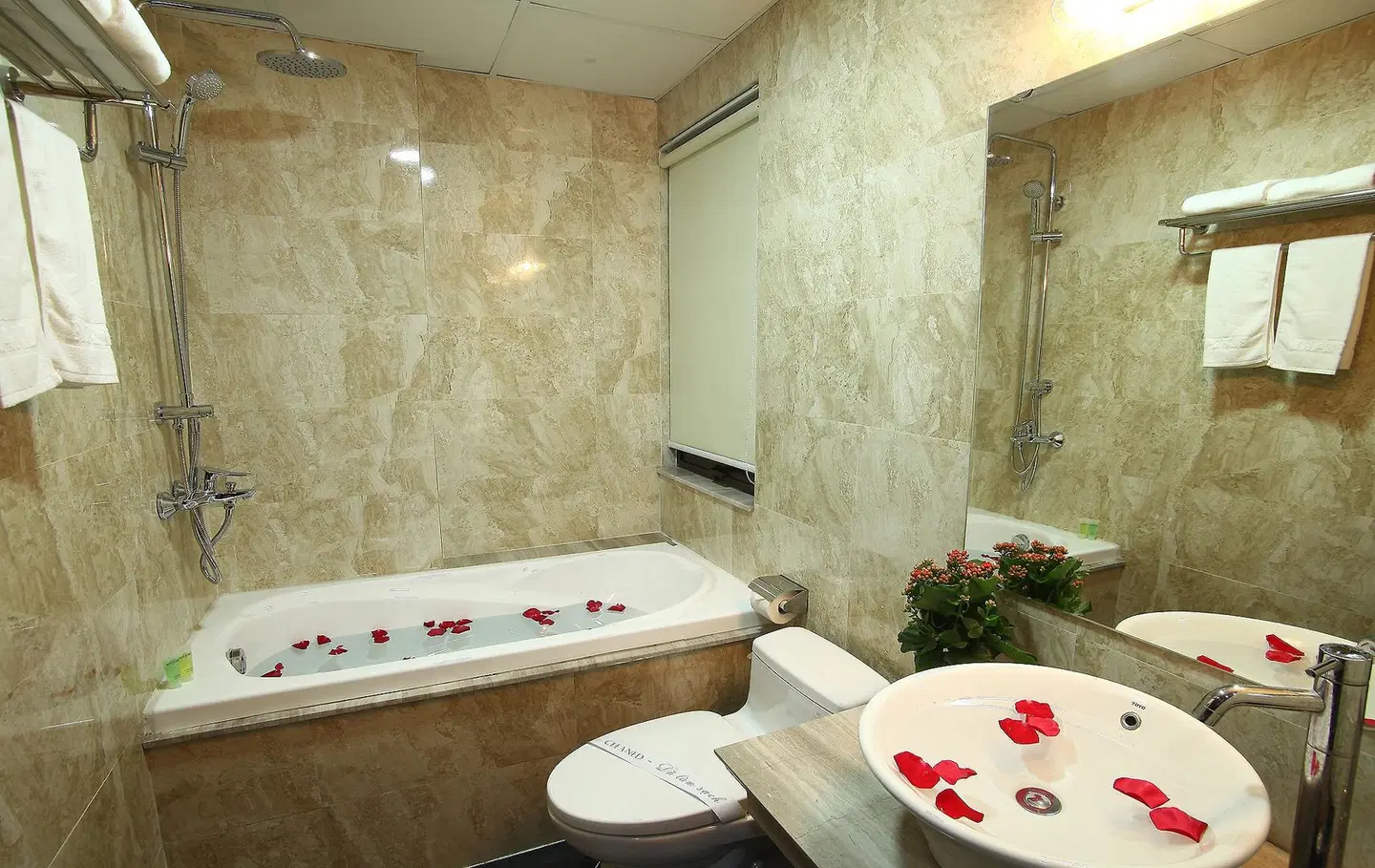Blue Pearl West Hanoi Hotel Badezimmer