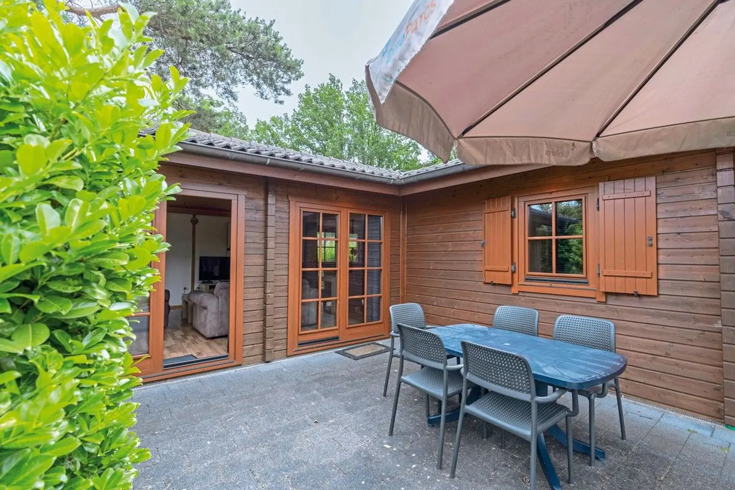 EuroParcs Resort Brunssummerheide Terrasse