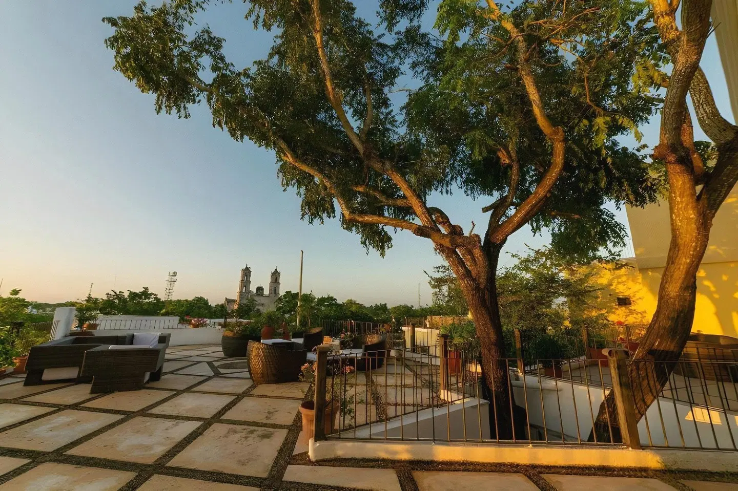 Hotel El Mesón del Marqués Terrasse