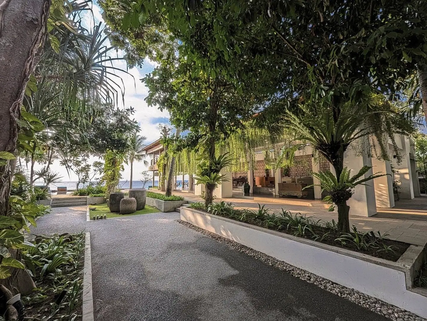 Jeeva Santai Villas Garten