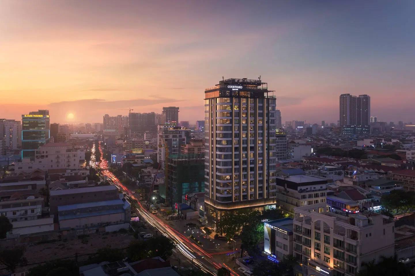 Courtyard by Marriott Phnom Penh Terrasse