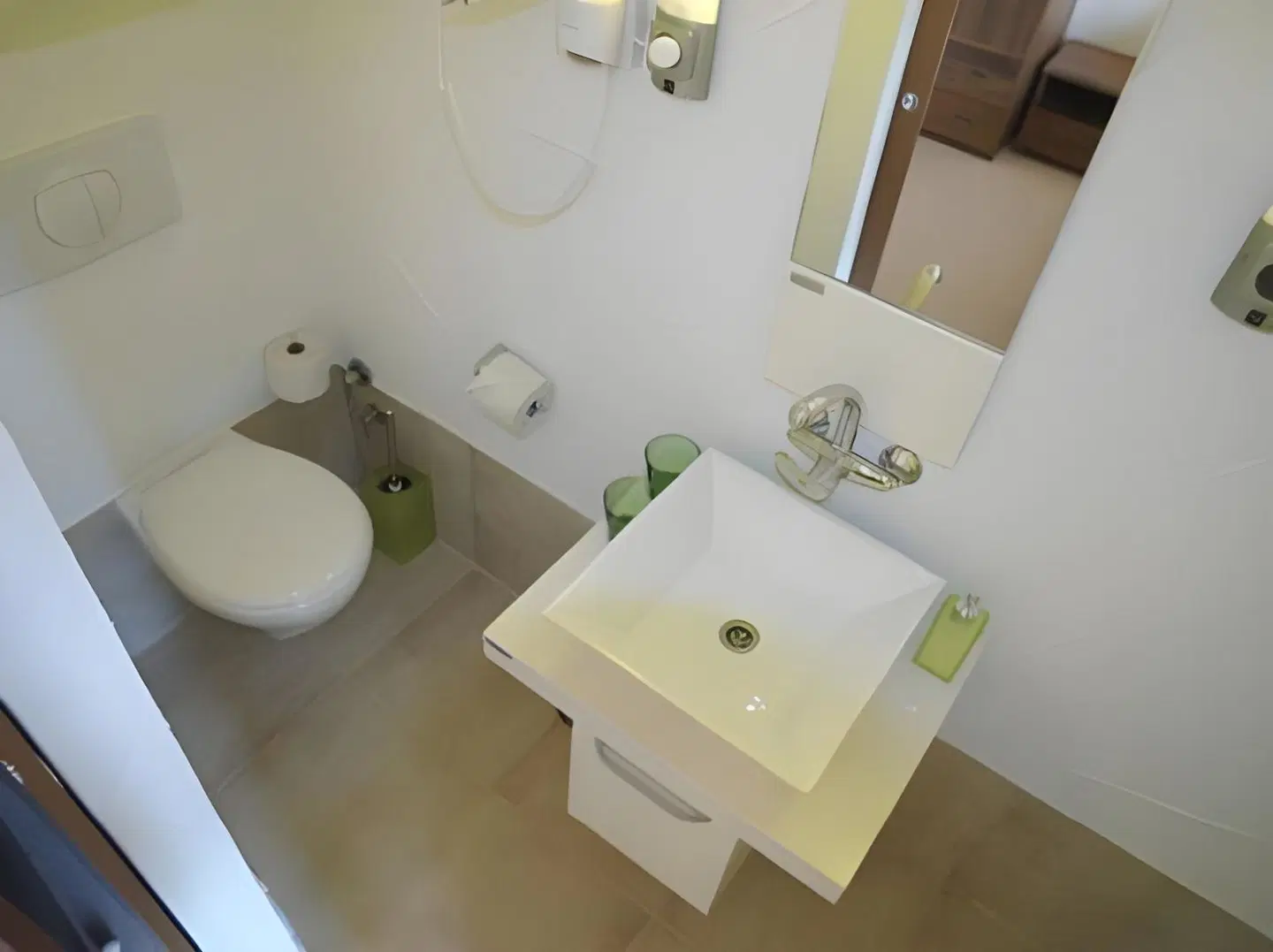 Hotel al Faro Lodge Badezimmer