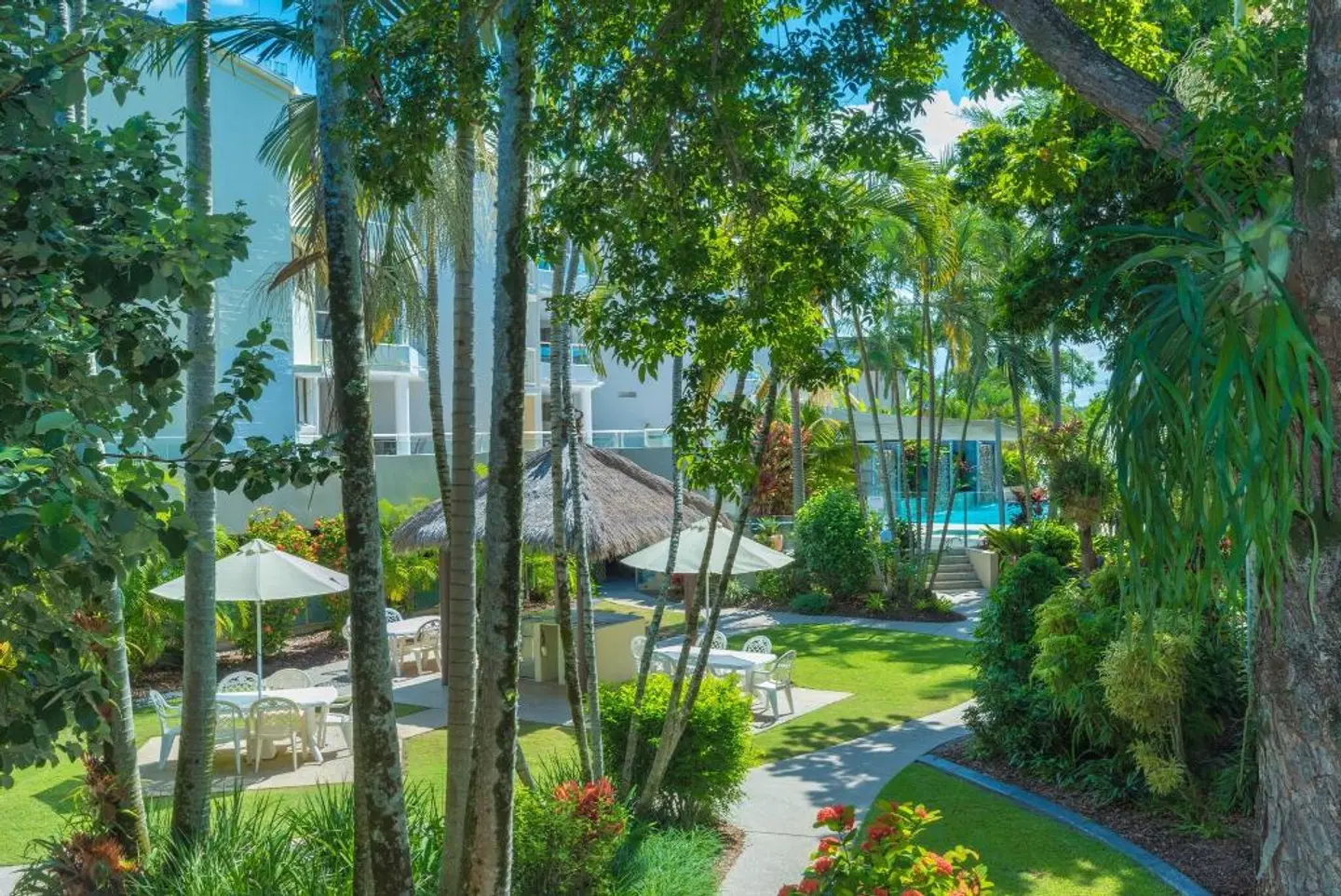 Munna Beach Apartments Garten