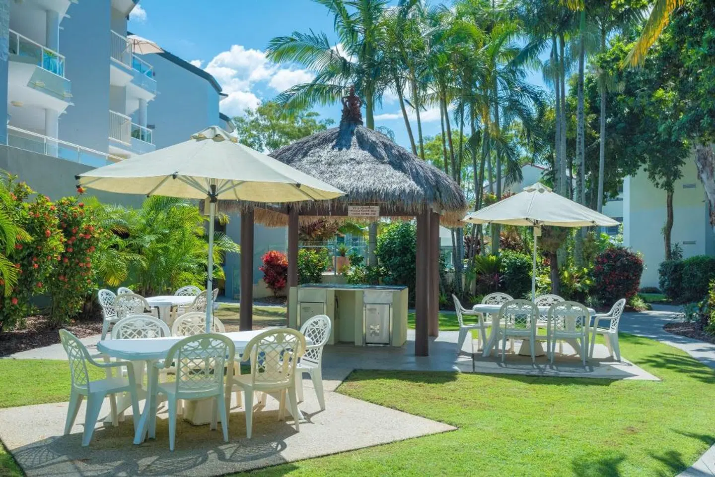 Munna Beach Apartments Garten