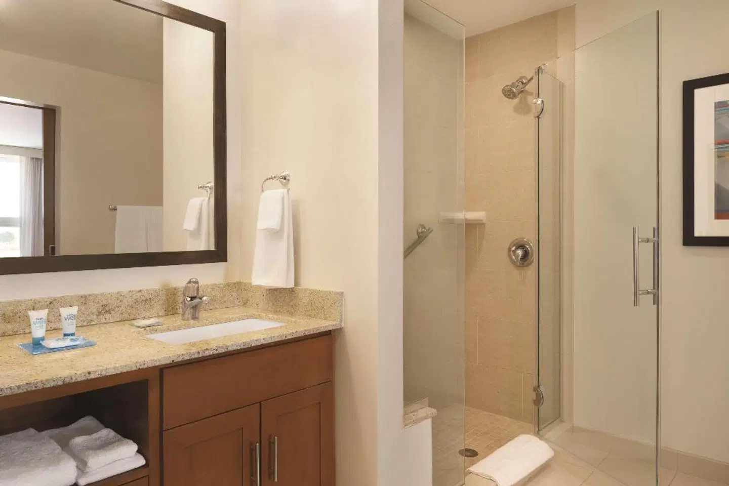 Hyatt House Denver Airport Badezimmer