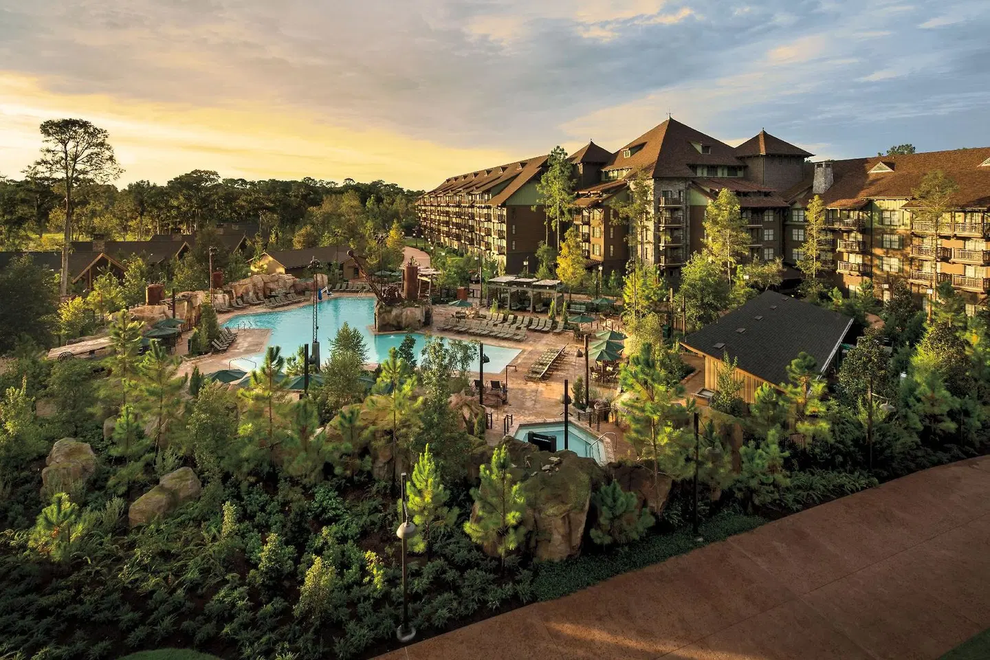 Boulder Ridge Villas at Disneys Wilderness Lodge EXTERIOR
