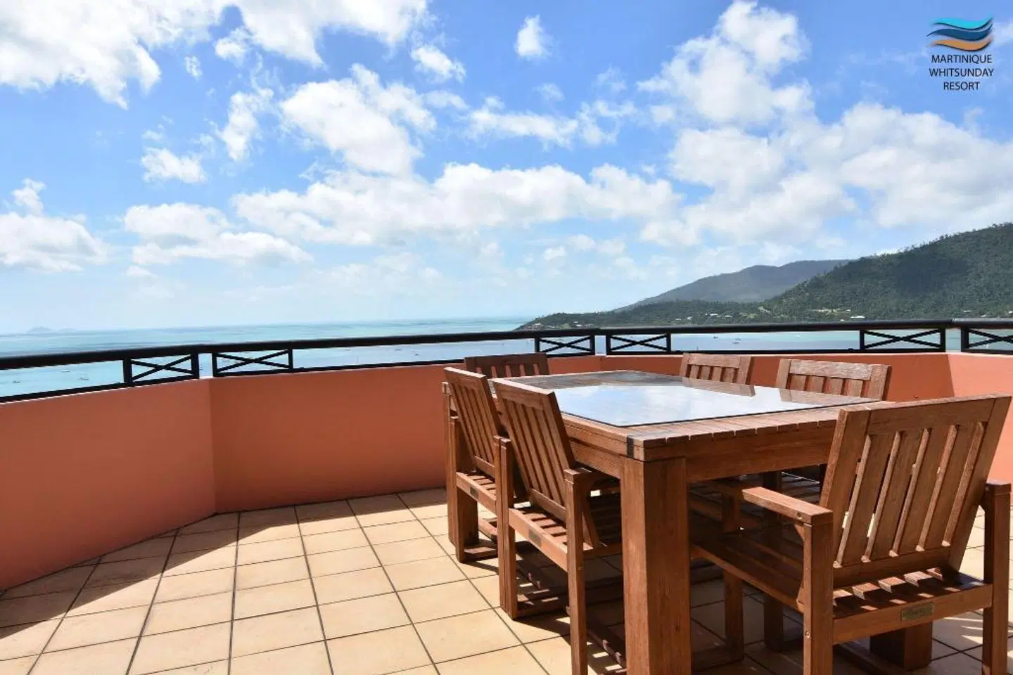 Martinique Whitsunday Resort Terrasse