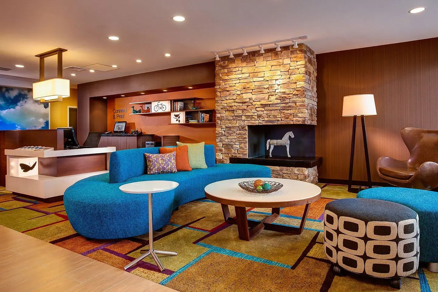 Fairfield by Marriott Inn & Suites Lincoln Airport Bar