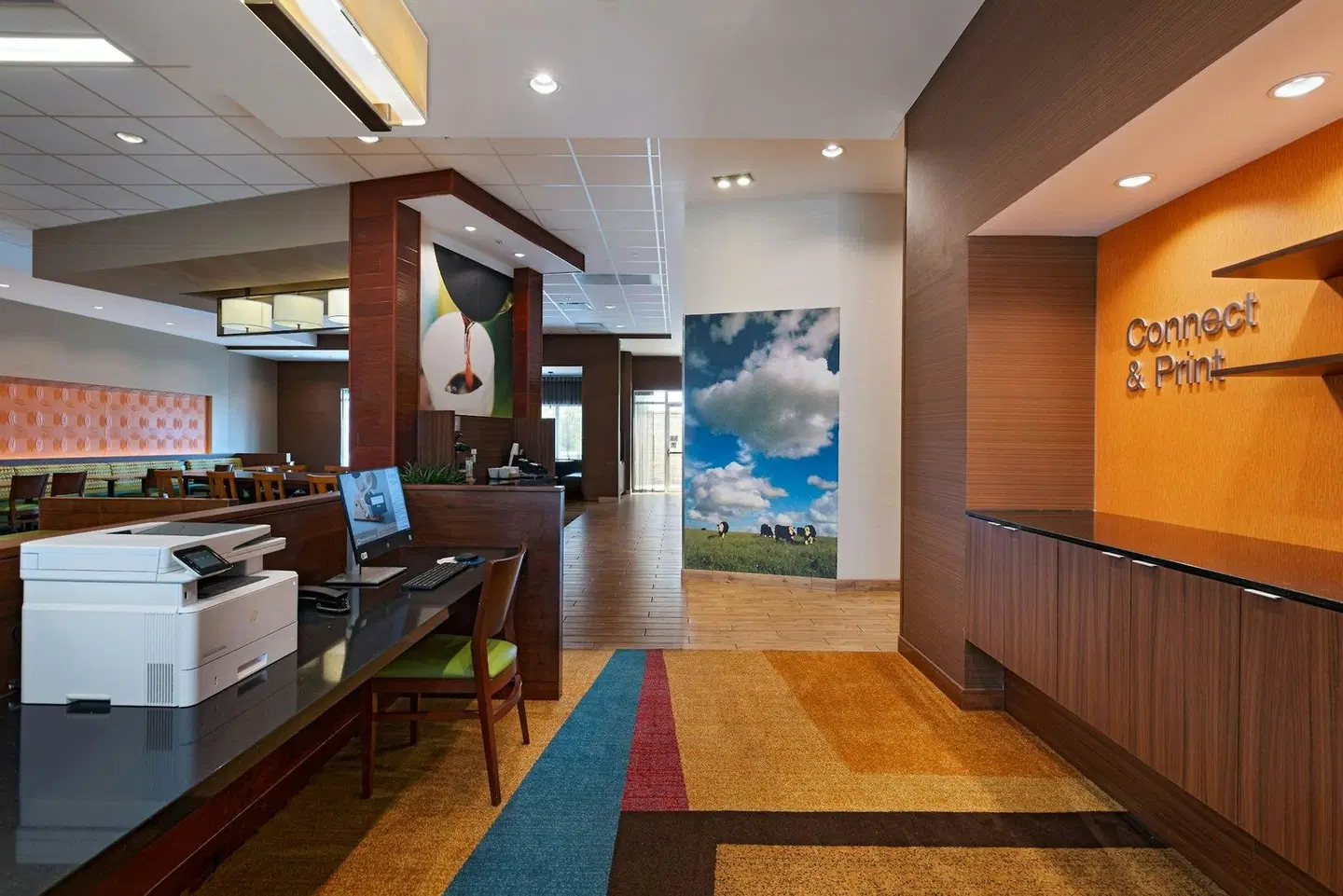 Fairfield by Marriott Inn & Suites Lincoln Airport LOUNGE_LOBBY