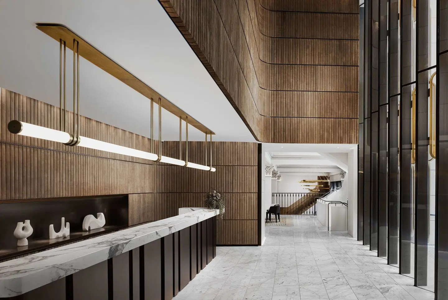 Hilton Melbourne Little Queen Street Badezimmer