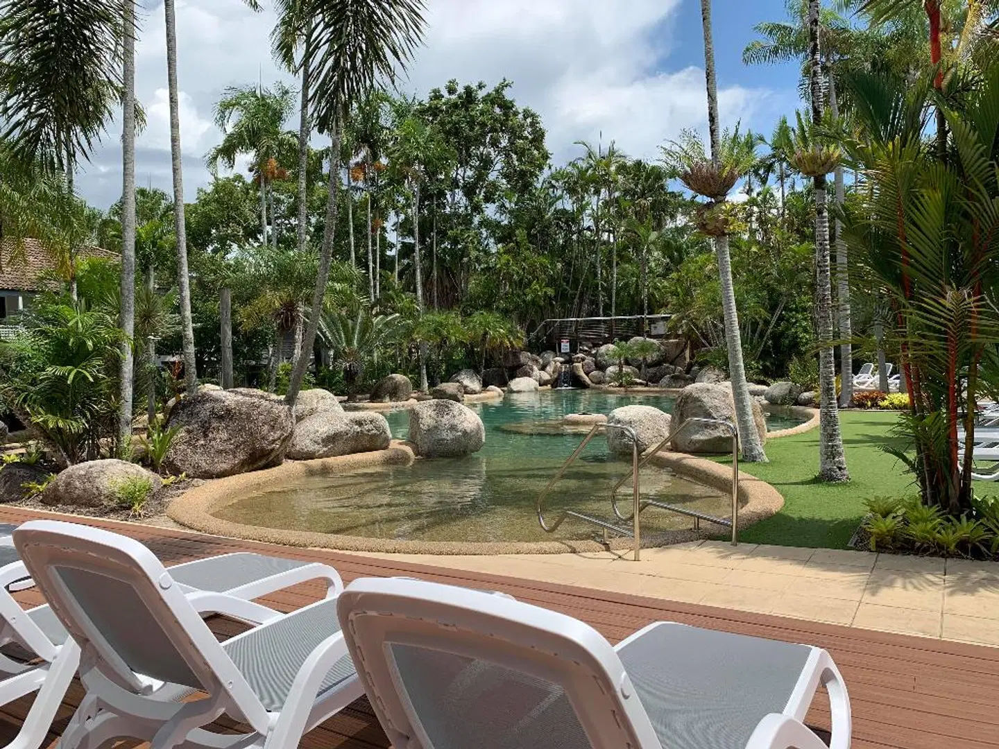 Rendezvous Reef Resort Port Douglas Terrasse