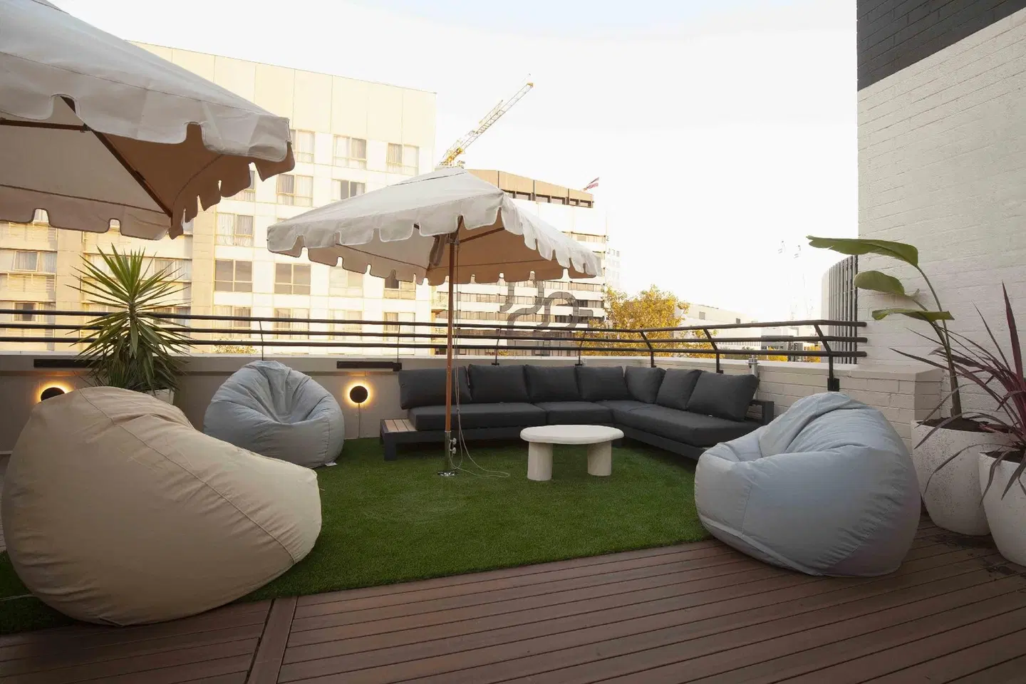 Canberra City YHA Terrasse