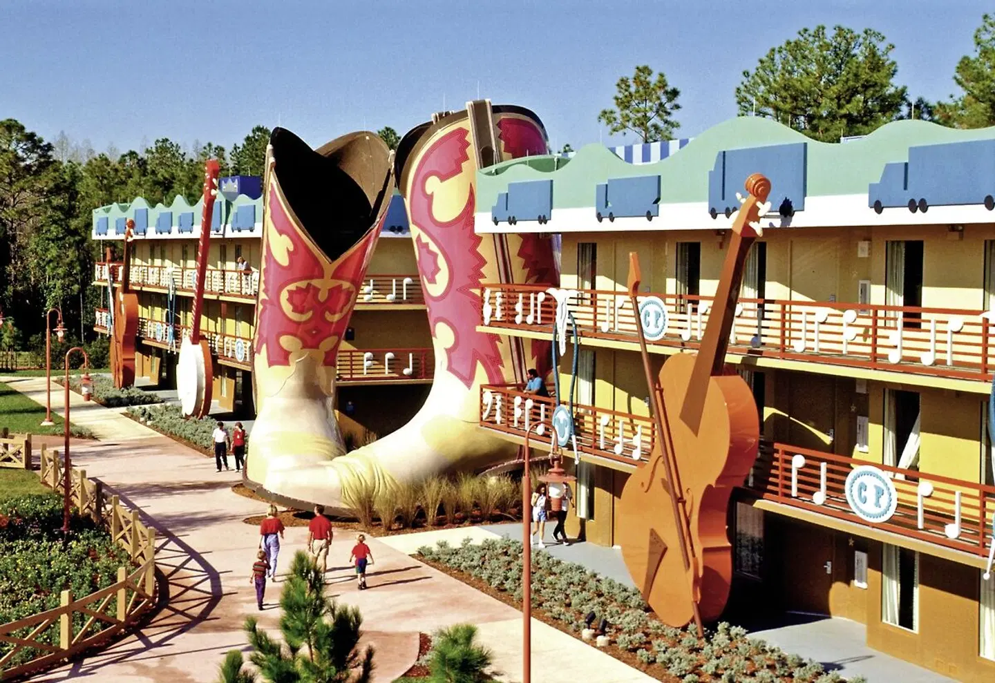 Disney's All Star Music Resort EXTERIOR