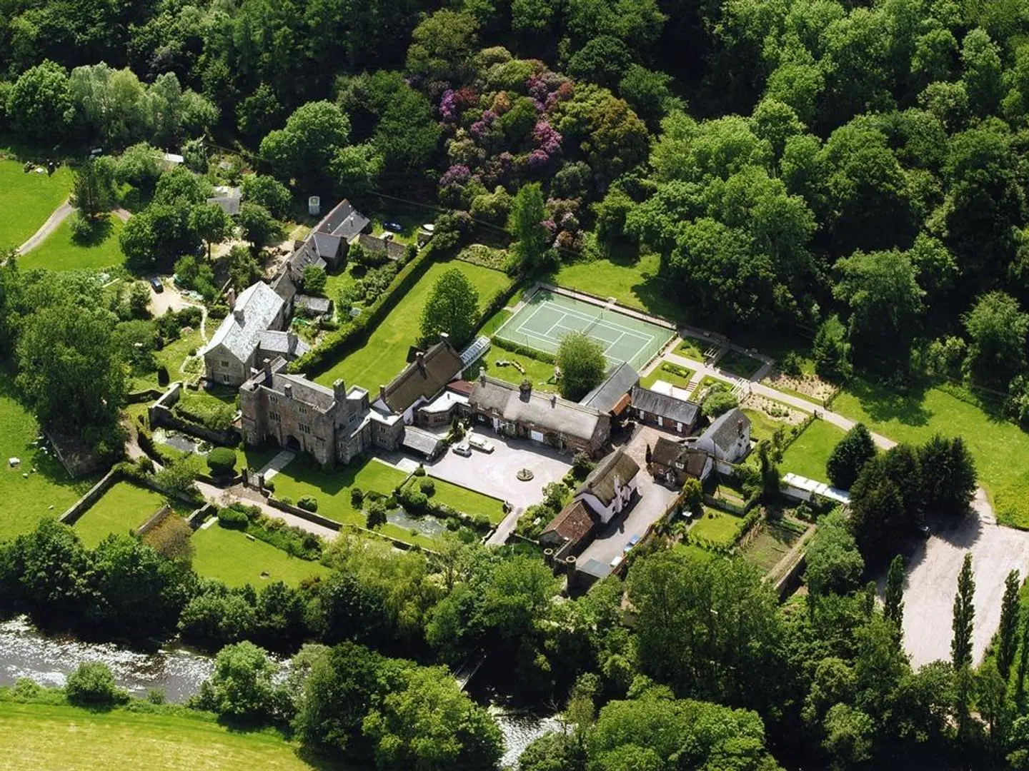 Bickleigh Castle Garten