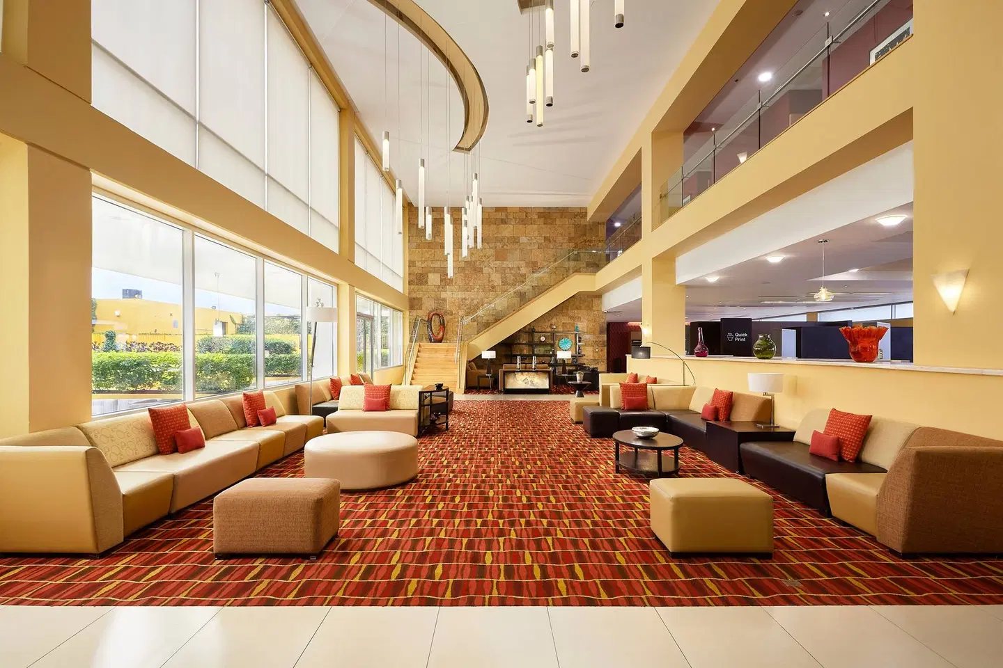 Courtyard by Marriott Leon at The Poliforum LOUNGE_LOBBY