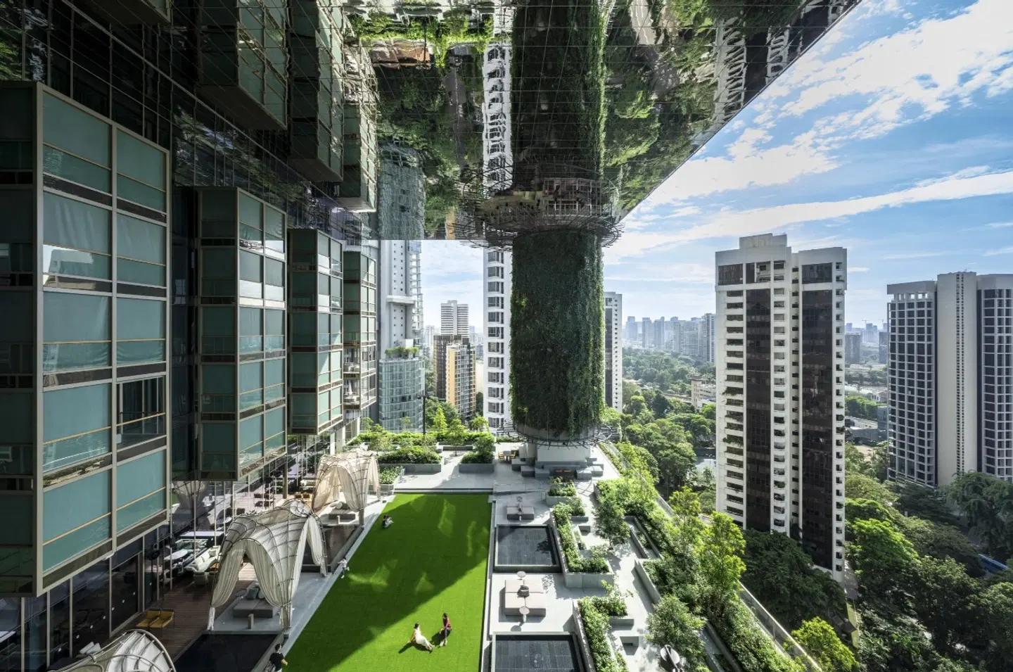 Pan Pacific Orchard Terrasse