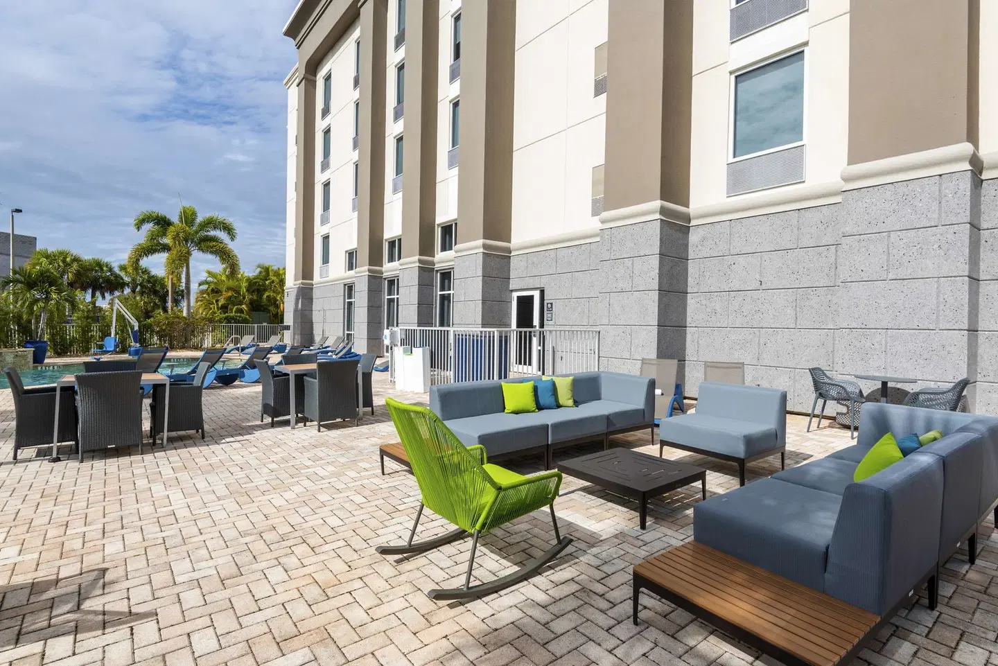 Hampton Inn & Suites Fort Myers-Colonial Blvd. Terrasse