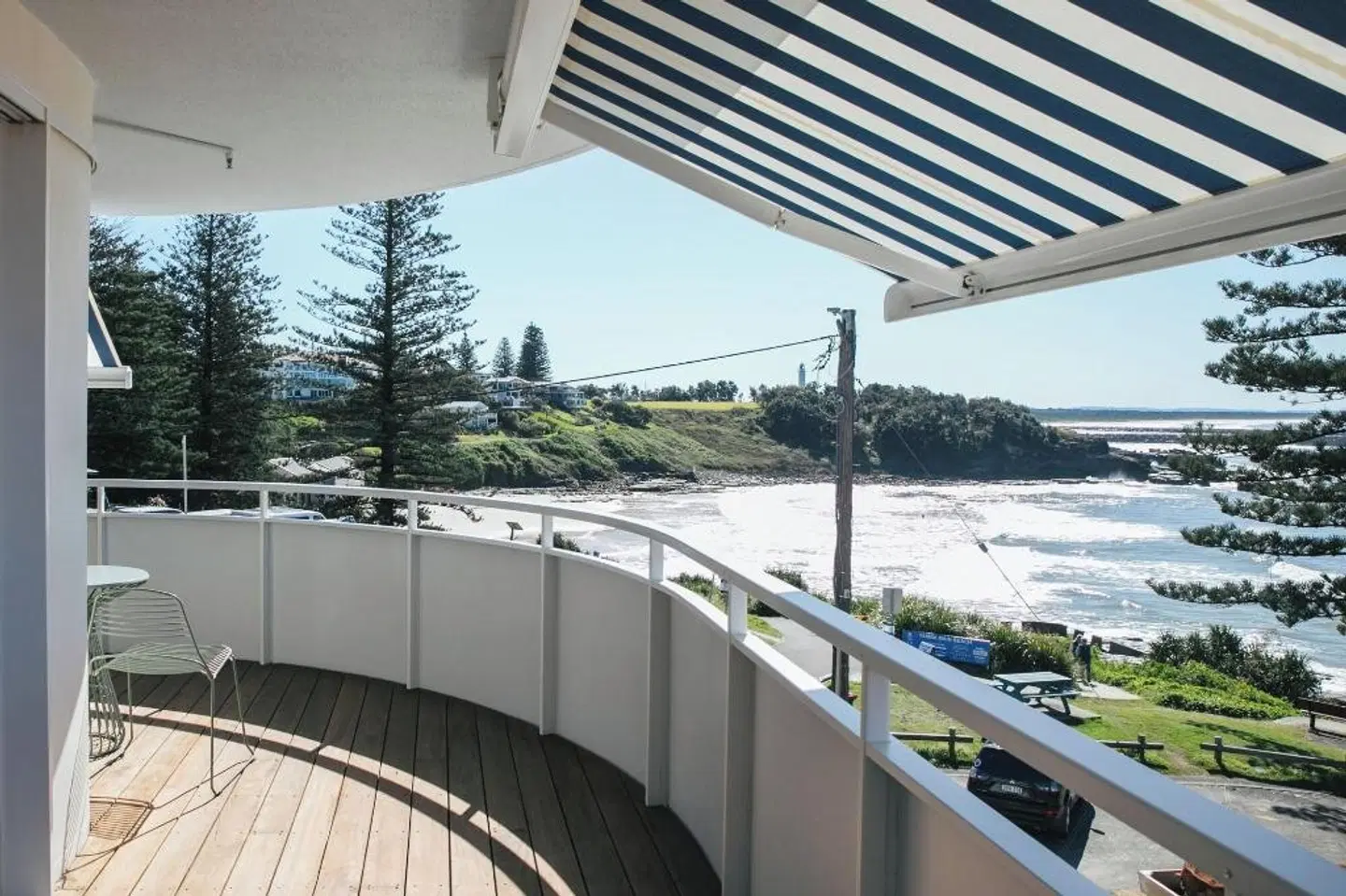 The Surf Yamba Terrasse