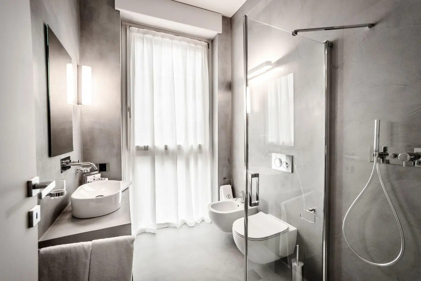 Como Lake Suites Badezimmer
