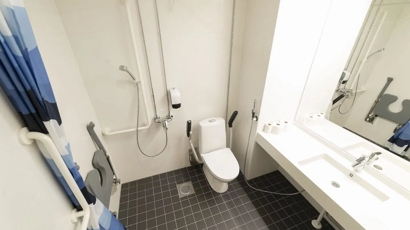 Kokoushotelli Murikanranta Badezimmer
