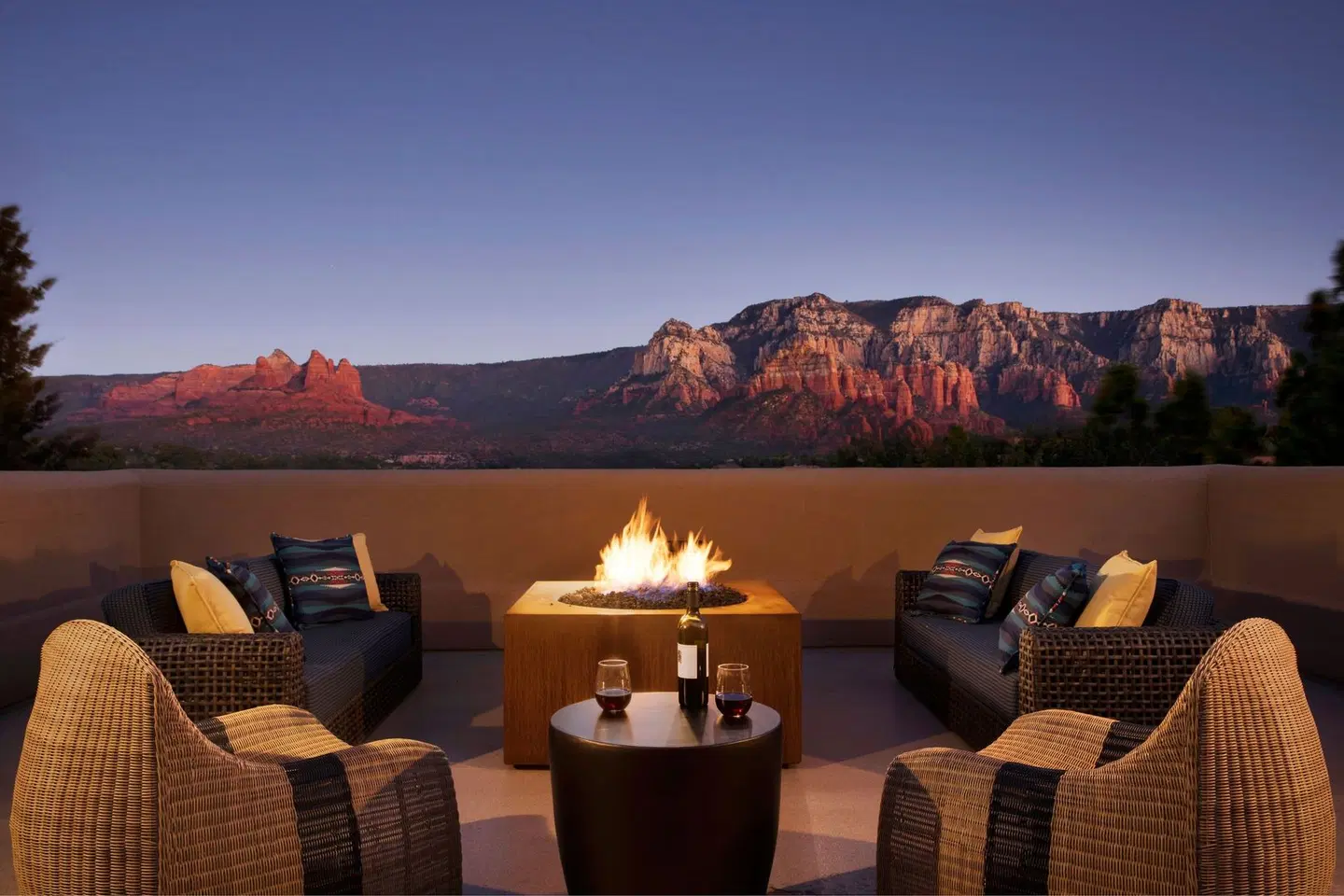 Sky Rock Inn of Sedona Terrasse