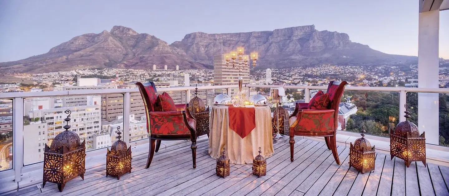 Taj Cape Town Terrasse