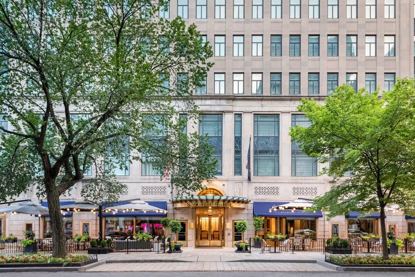 Sofitel Washington DC Lafayette Square Garten