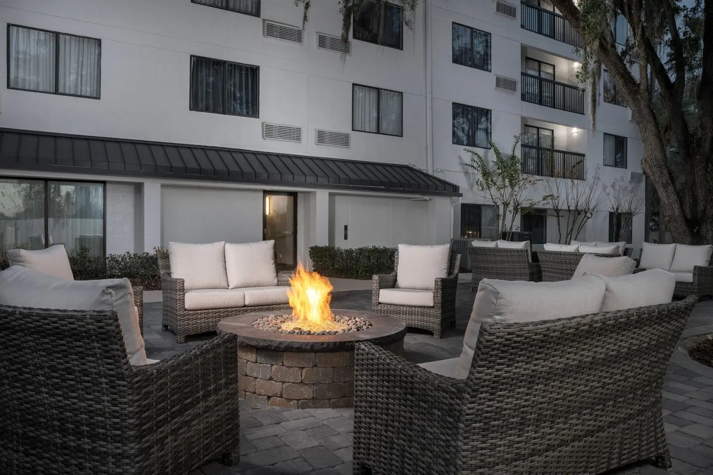 Courtyard by Marriott Orlando East/UCF Area Terrasse