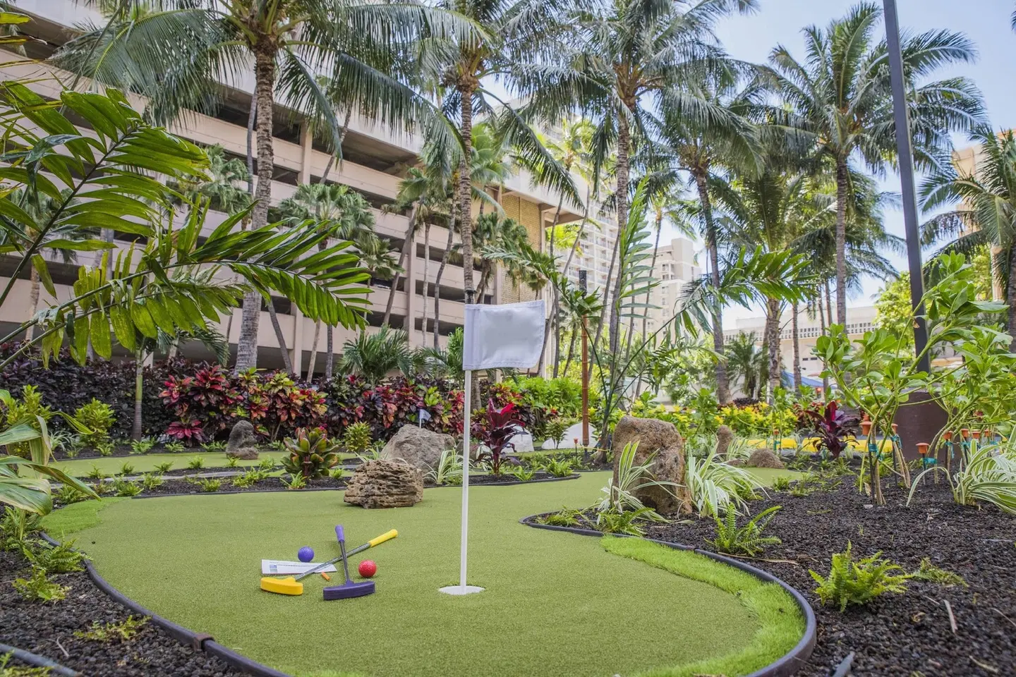 Courtyard by Marriott Waikiki Beach Garten