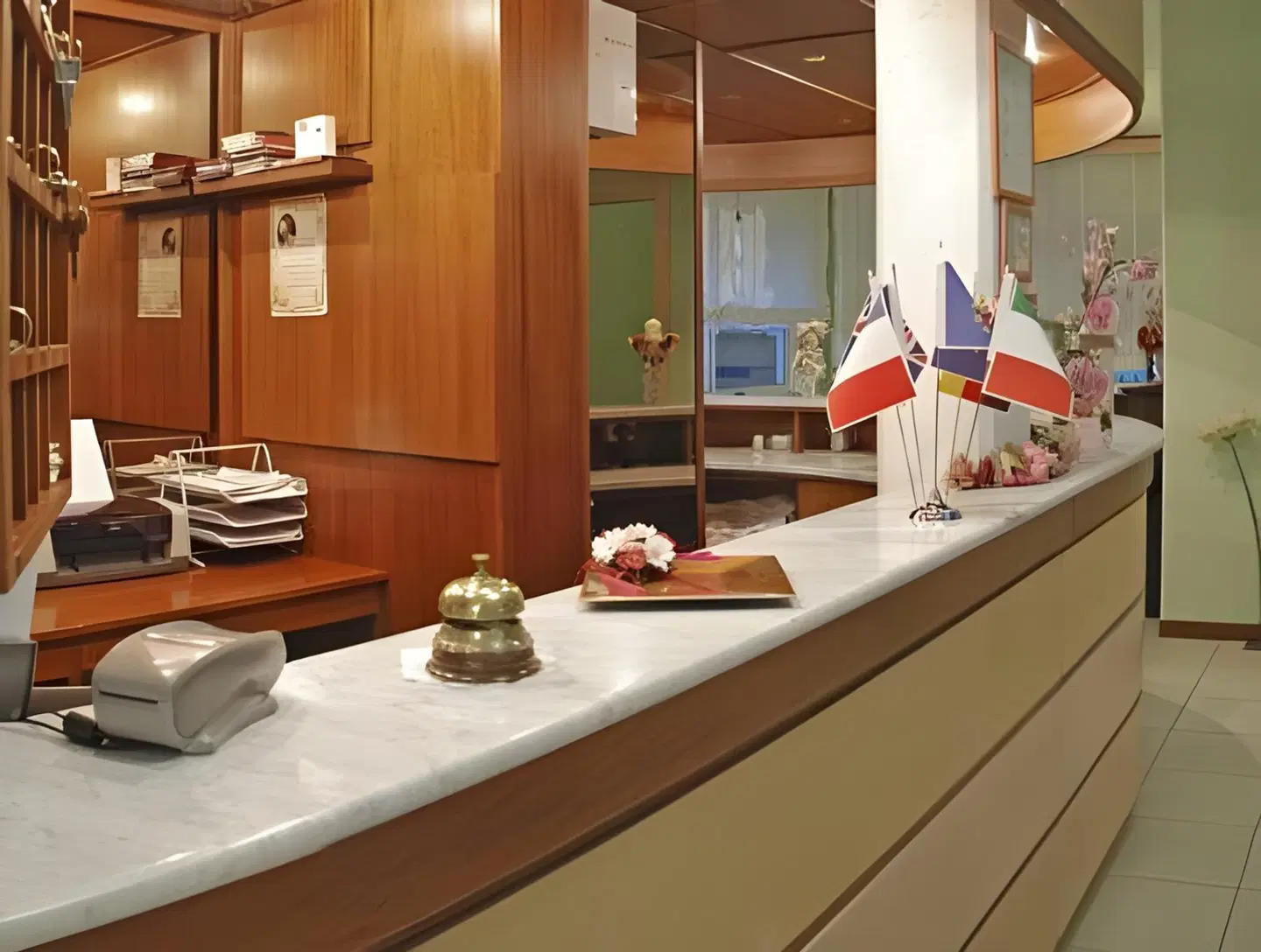 Hotel Michela Badezimmer