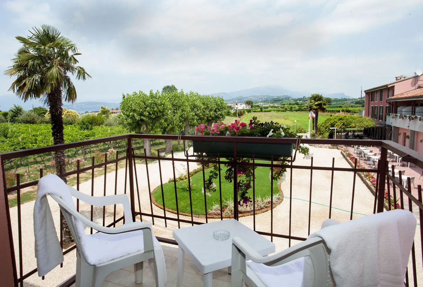 Hotel Bella Lazise Terrasse