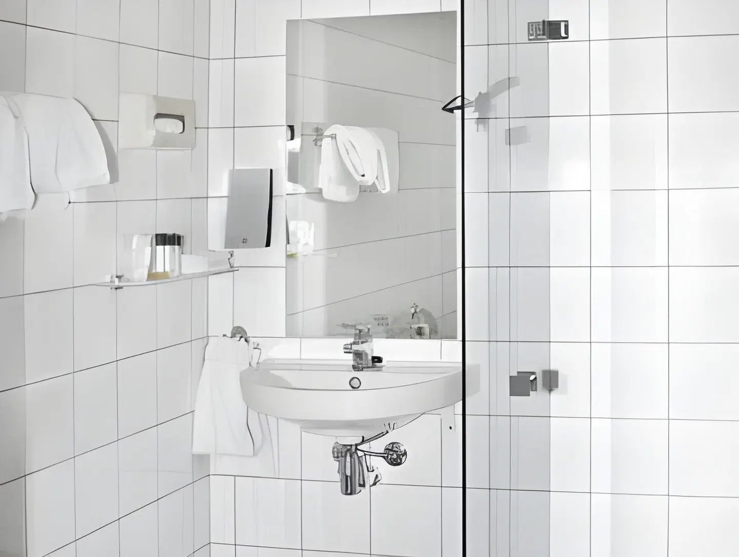 Thon Hotel Gildevangen Badezimmer