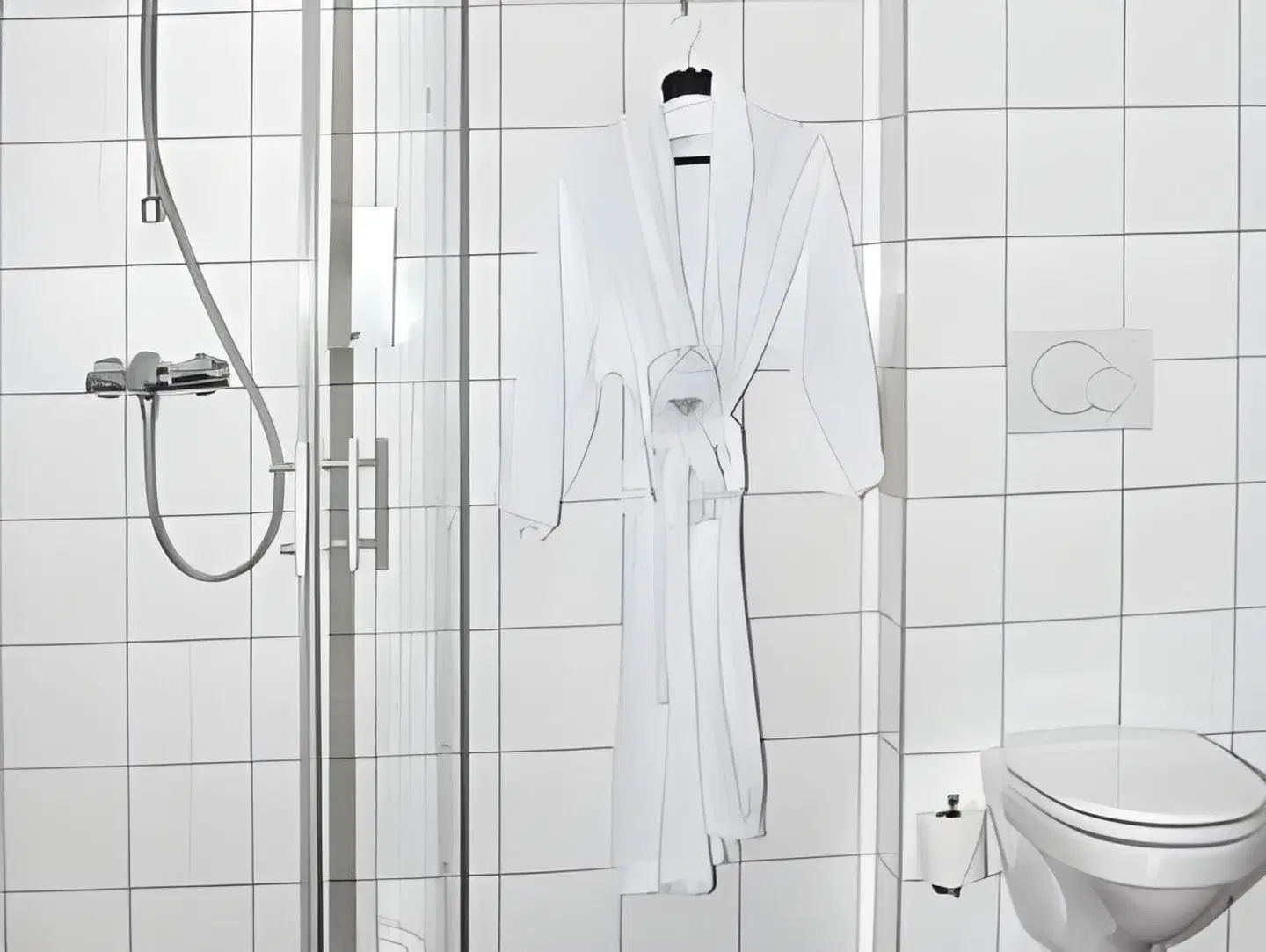 Thon Hotel Gildevangen Badezimmer