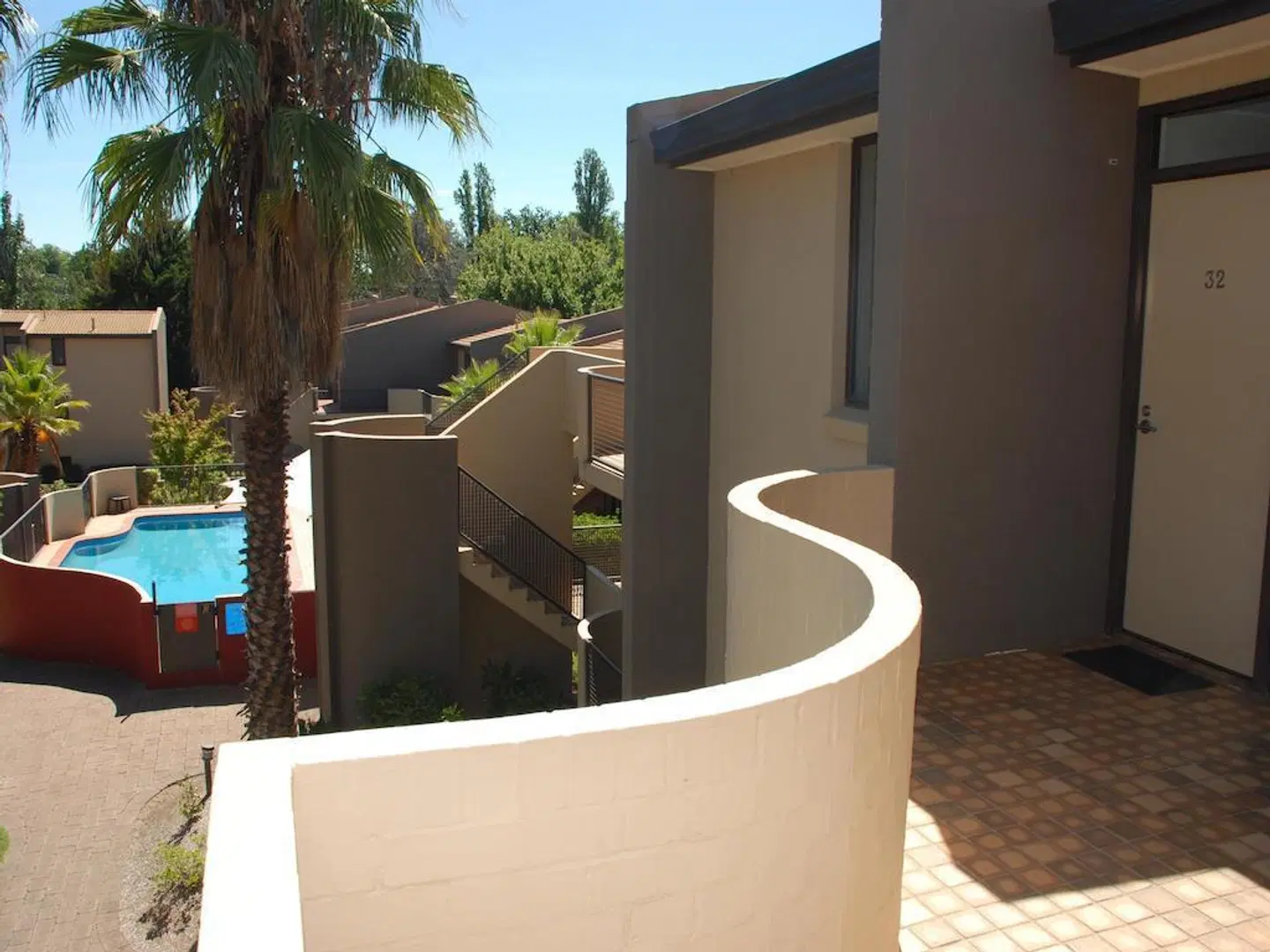 Manuka Park Serviced Apartments Terrasse