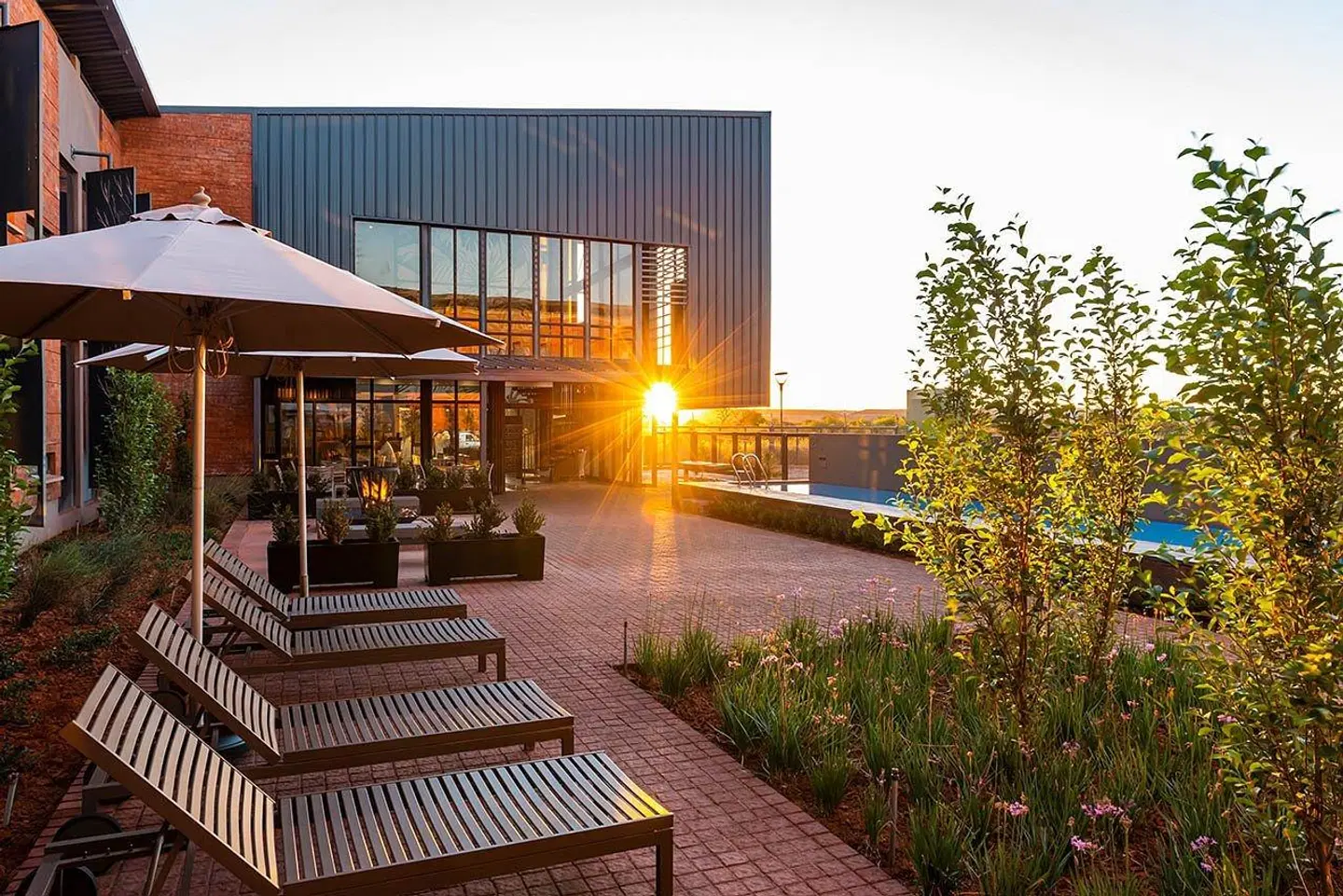 aha Kathu Hotel Terrasse