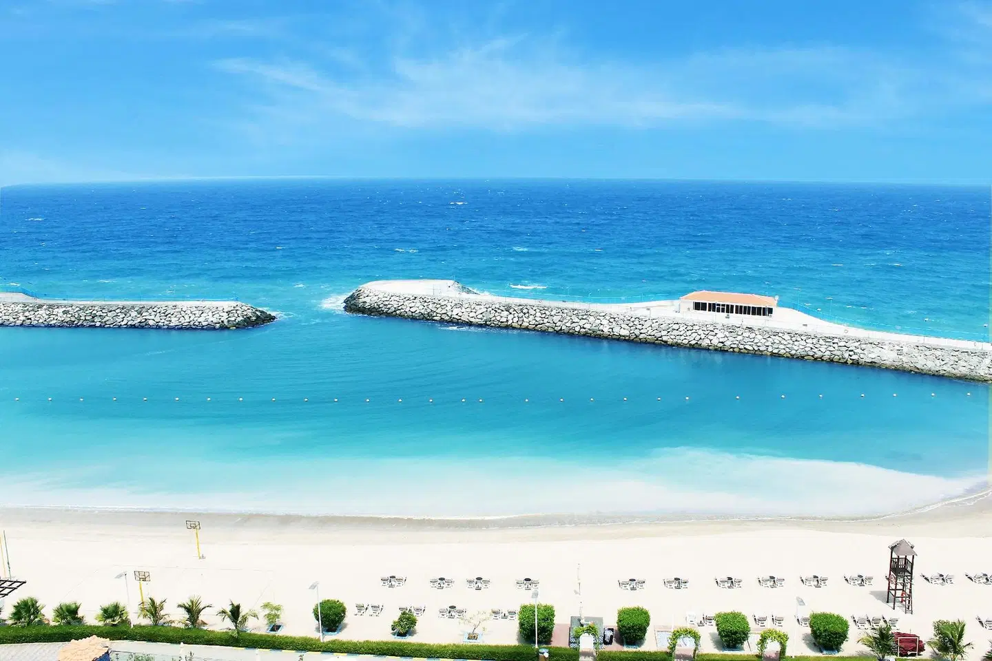 Mirage Bab Al Bahr Resort Strand