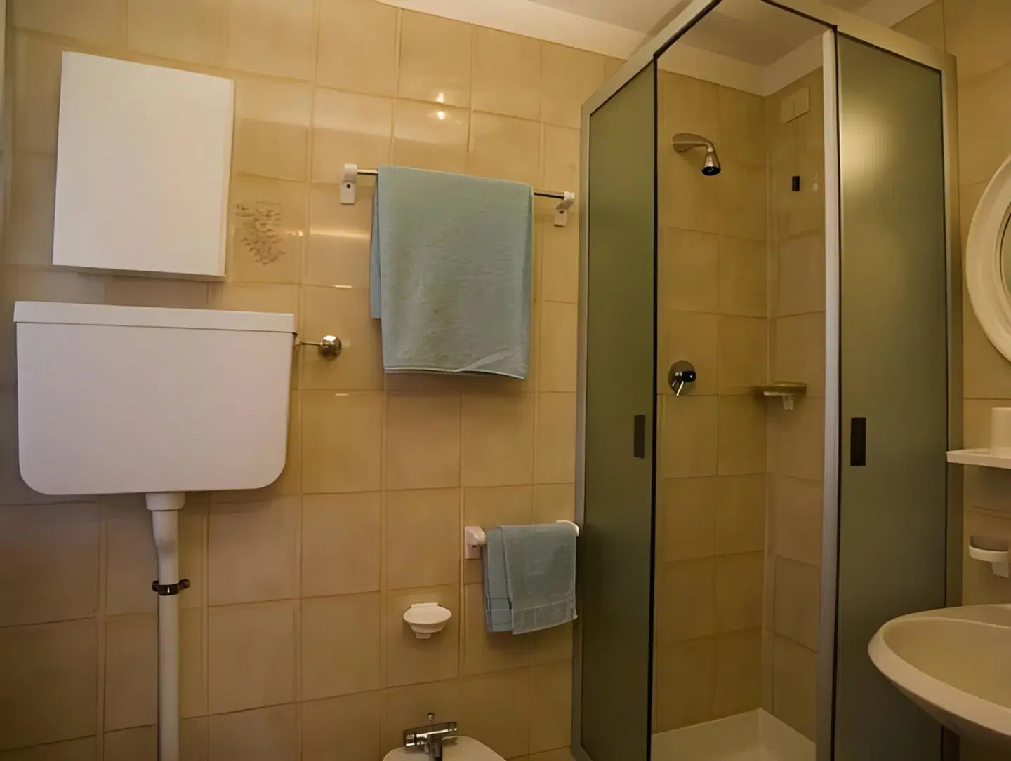 Hotel San Rocco Badezimmer