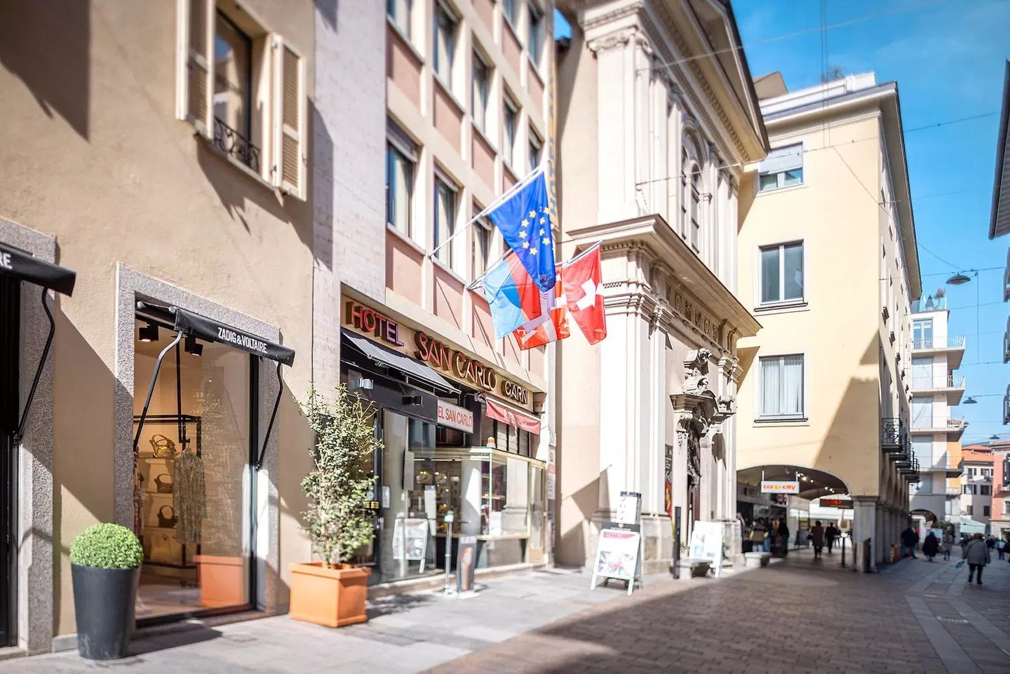 Hotel San Carlo Garni EXTERIOR