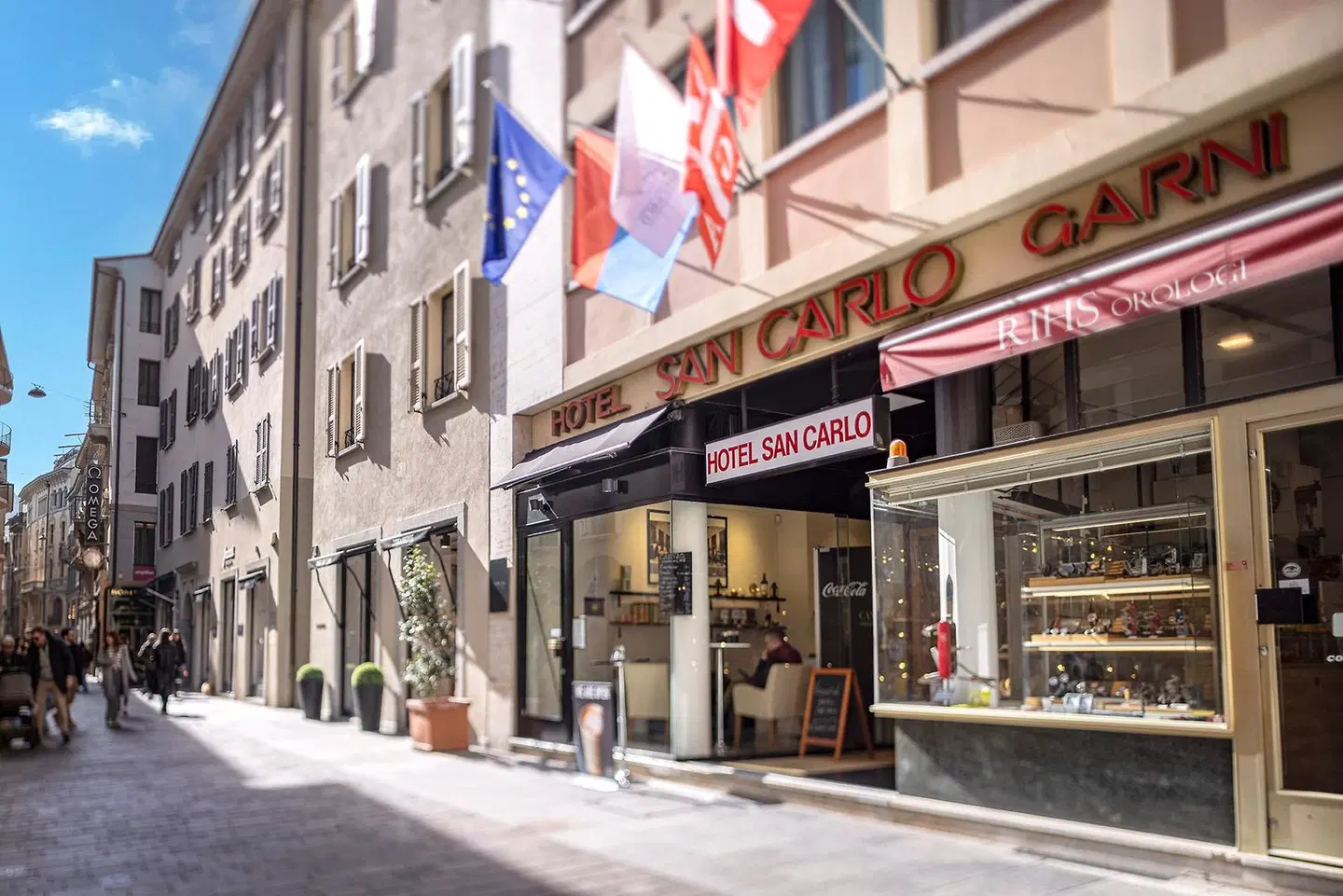 Hotel San Carlo Garni EXTERIOR