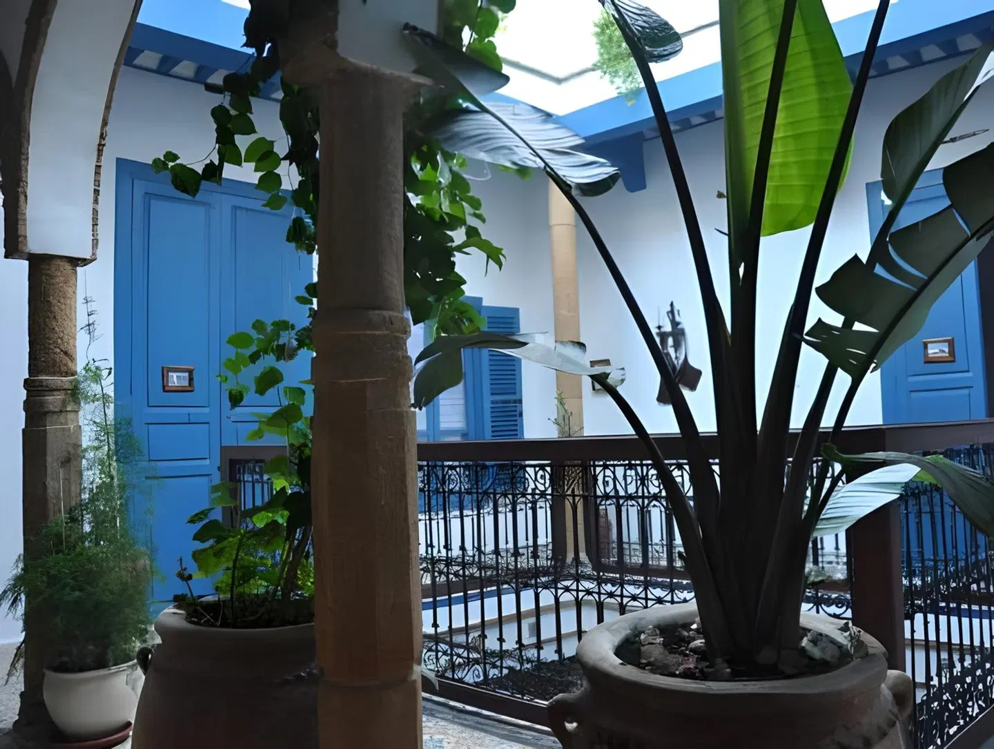 Riad Le Cheval Blanc Terrasse