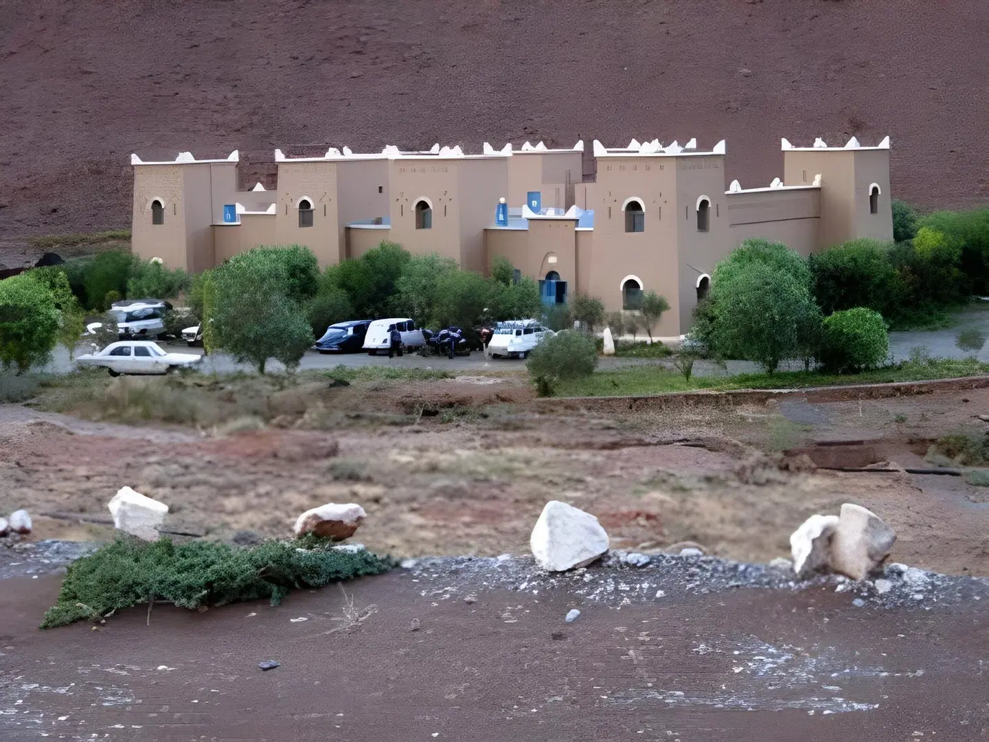 Kasbah Hotel Camping Jurassique Tiere