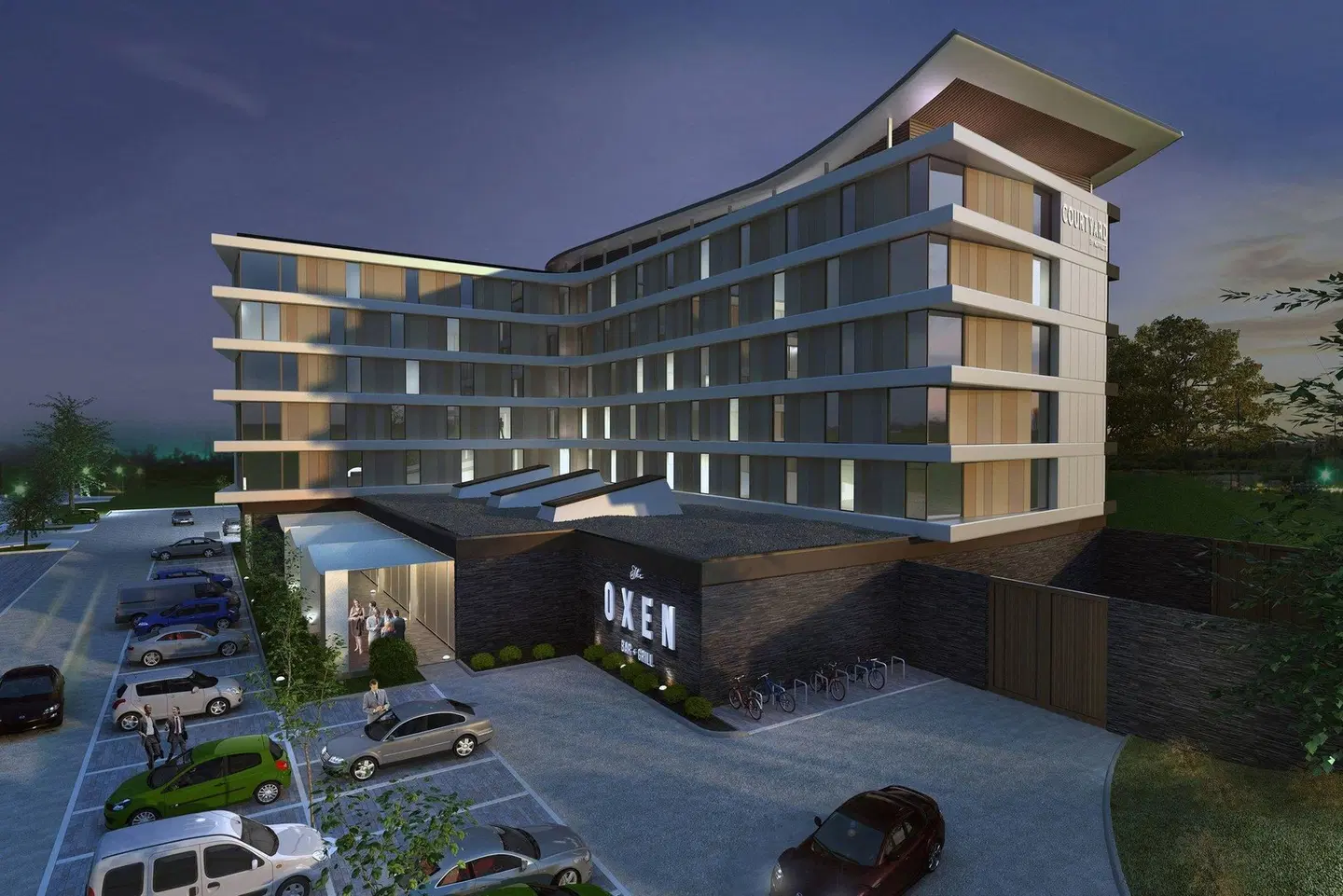 Courtyard by Marriott Oxford South EXTERIOR