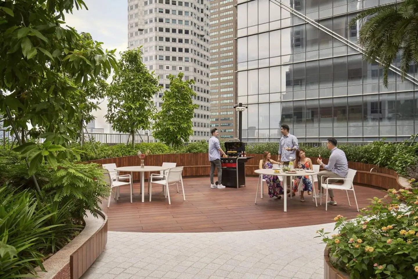 Oakwood Premier Raffles Place Terrasse