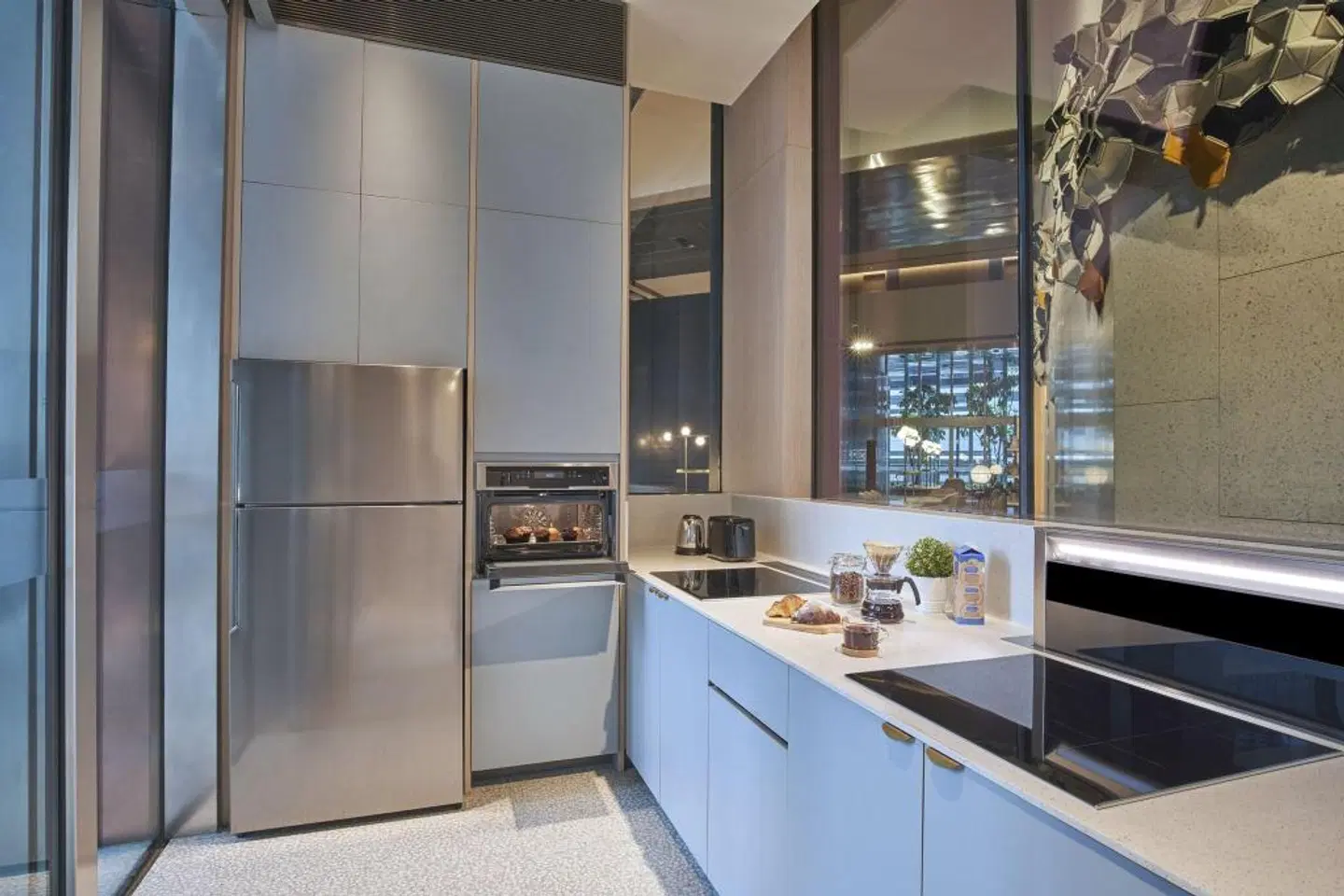 Oakwood Premier Raffles Place Badezimmer